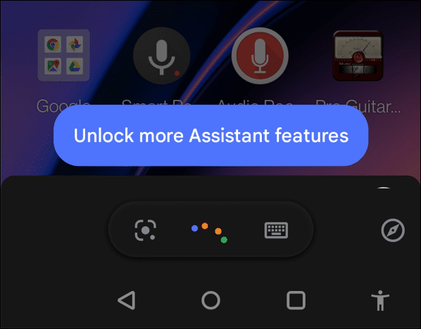 стартирайте Google Assistant