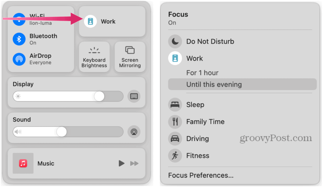 Как да използвате Apple Focus на Mac за по-добра концентрация