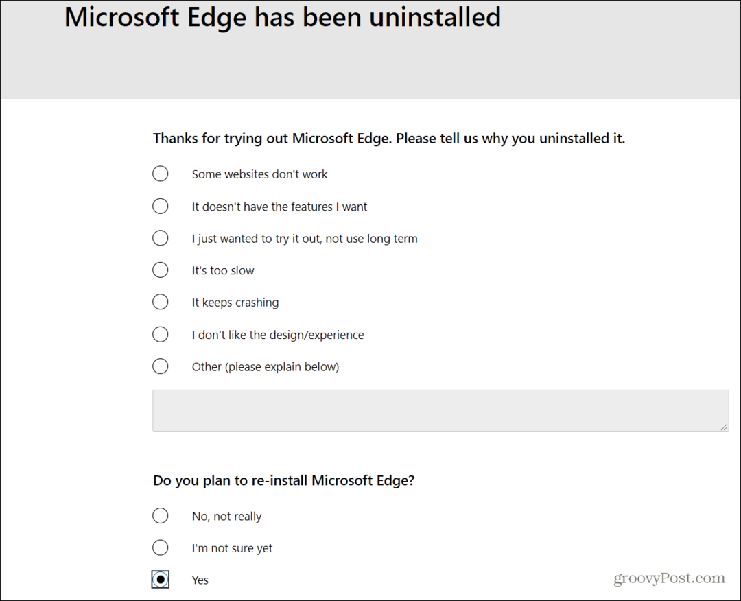 Как да деинсталирате Microsoft Edge от Windows 10