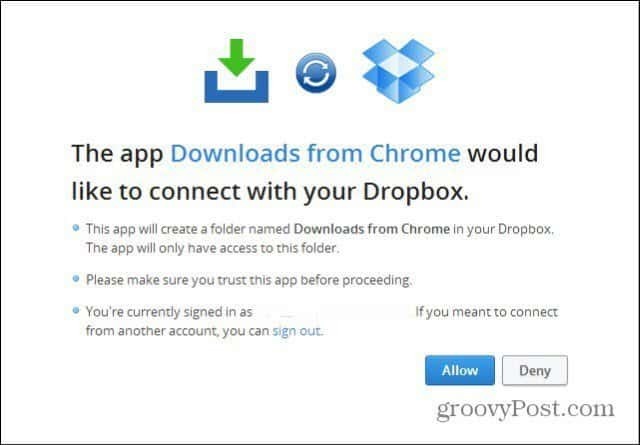 изтегляне в dropbox позволяват