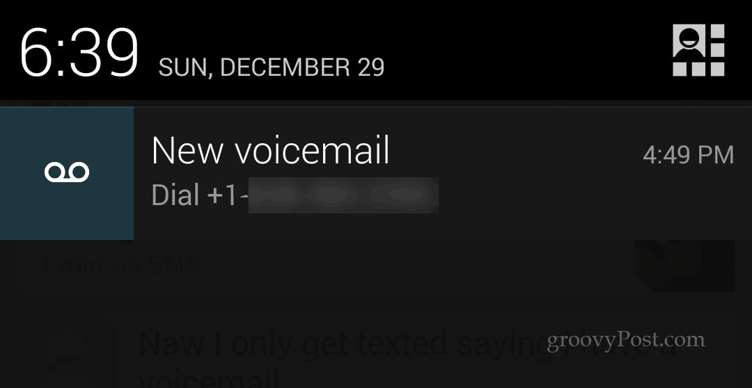 Премахнете досадното известие за гласова поща на Android