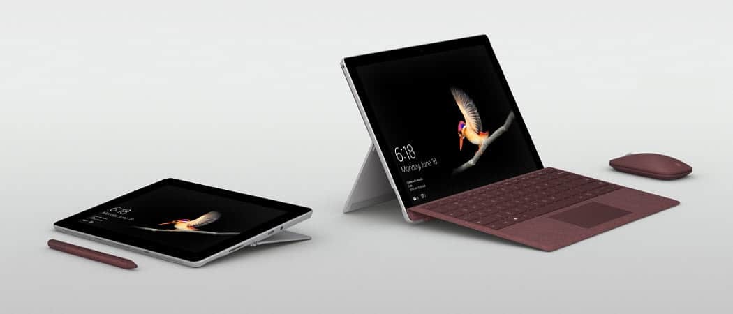 Microsoft обявява нов 10-инчов Surface Go от $ 399