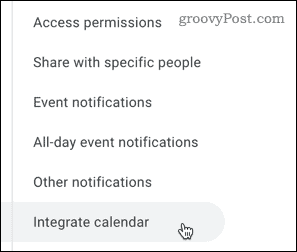 Интегриране на календар в Google Календар