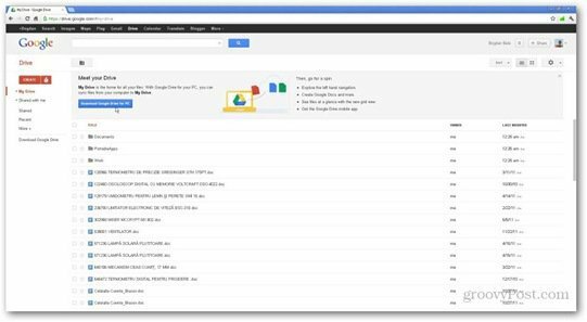 Google Диск Google Документи