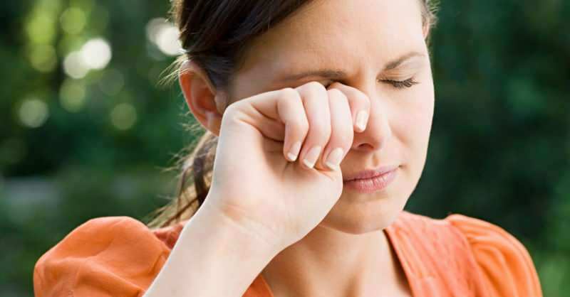 очната алергия може да се види по три начина