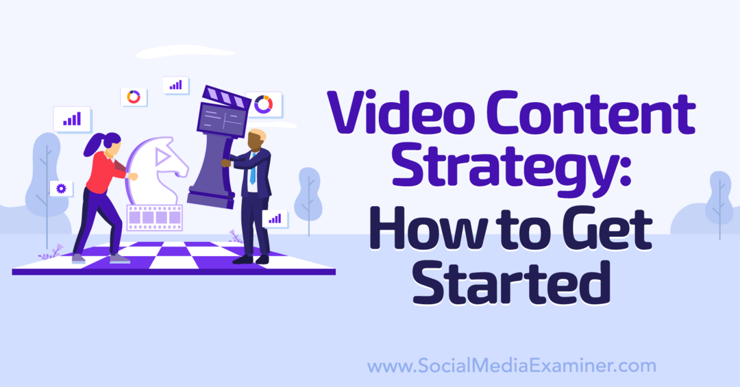 Стратегия за видео съдържание: Как да започнете: Social Media Examiner