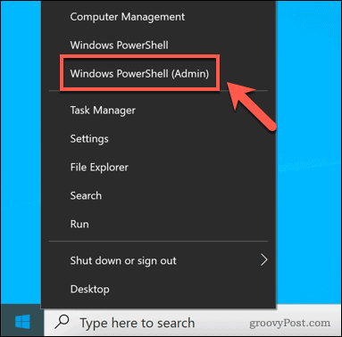 Стартиране на нов прозорец на Windows PowerShell