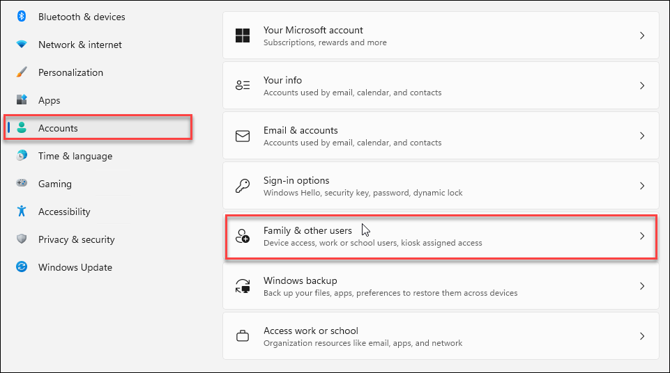 Настройте родителски контрол на Windows 11